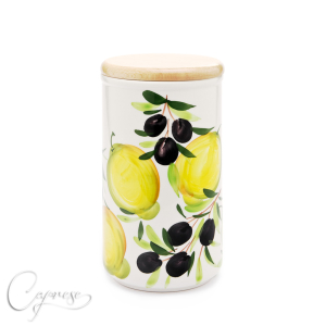 LEMON WITH OLIVE Container 23,5 cm / 1,5 L